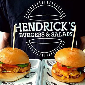 Hendrick's Burgers and Salads restaurant on Booran Road, Caulfield South